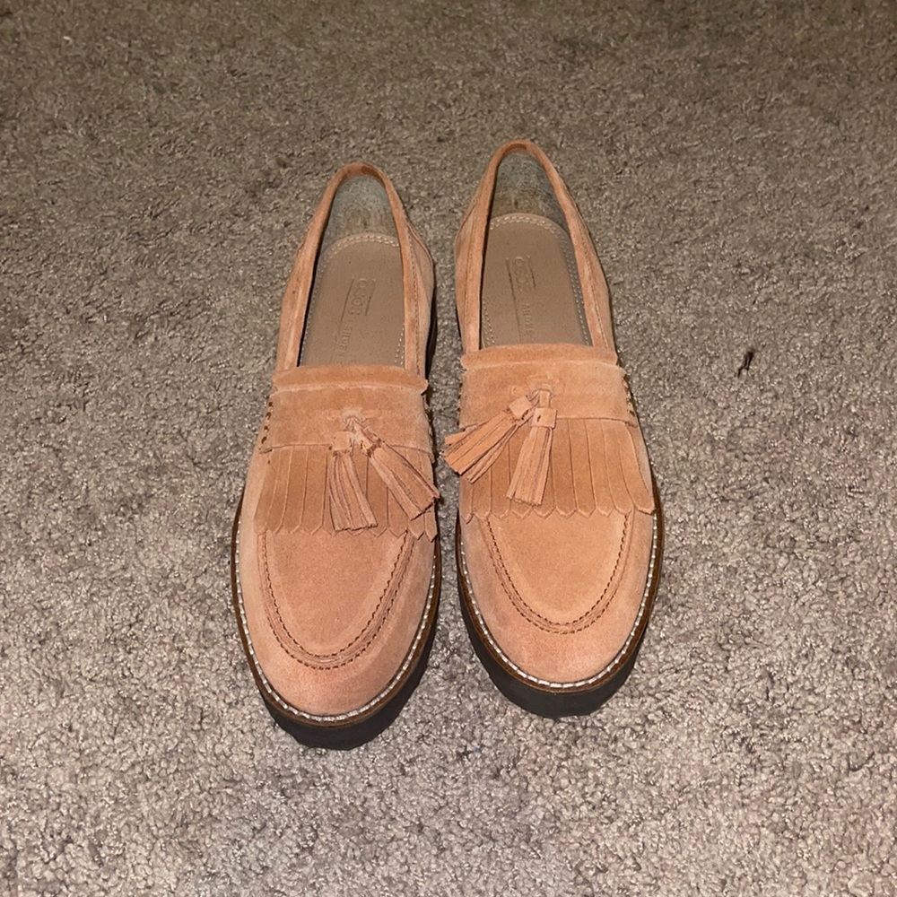 ASOS Caramel Loafers with Tassel